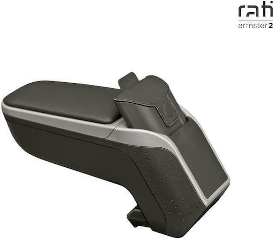 Rati Armster Τεμπέλης Αυτοκινήτου από Δερματίνη Universal Ford Puma Ασημί Χρώμα