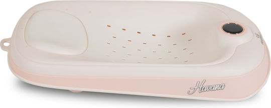 Cangaroo Bath Support with Thermometer Pink