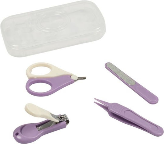 Kidizi Baby Nail Care Set Purple 4pcs