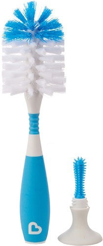 Munchkin Cleaning Brush for Baby Bottles Blue Bristle 1pcs