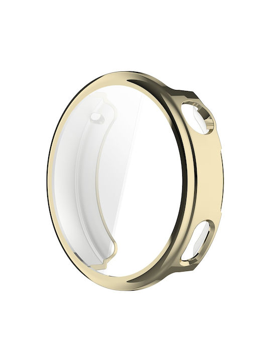 Husă Protectoare Folie Ecran Xiaomi Watch S4 41 Mm Aurie