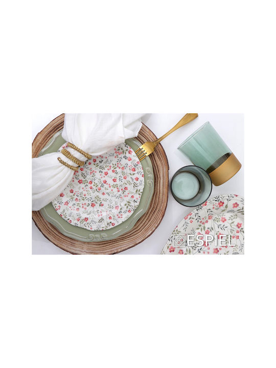 Espiel Amelie Set Gläser Whiskey aus Glas in Grün Farbe 6Stück