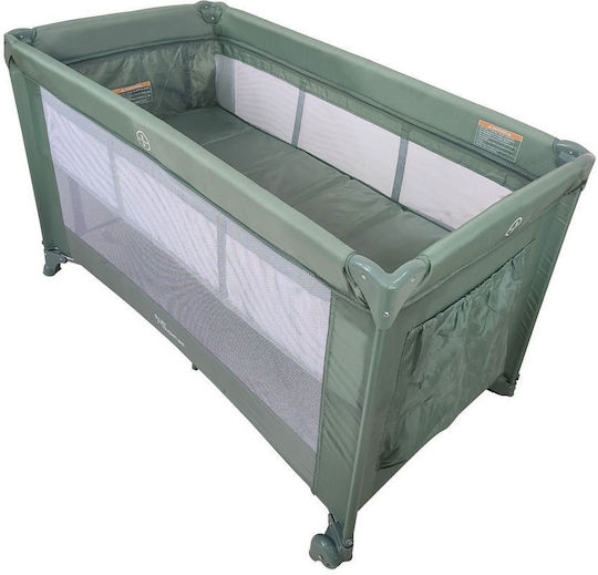 Baby Adventure Dream Playpen with Mattress Khaki 120x60cm