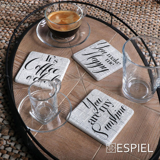 Espiel New Bistro Set of Glasses Beer, μπίρας made of Copper 510ml 6pcs