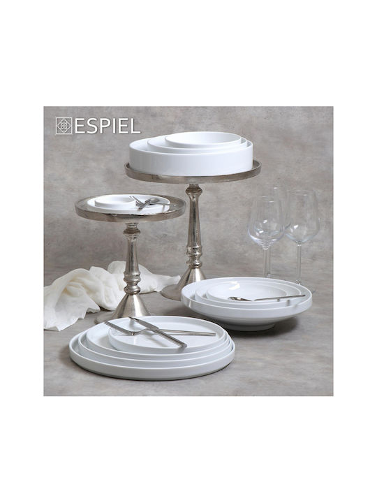 Espiel Allegra Ft Set Gläser für Weiß- und Rotwein aus Glas in Rot Farbe 6Stück