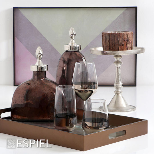 Espiel Allegra Σετ Ποτήρια Ουίσκι από Γυαλί Μπρούτζινο 425ml RAB126K6 6τμχ