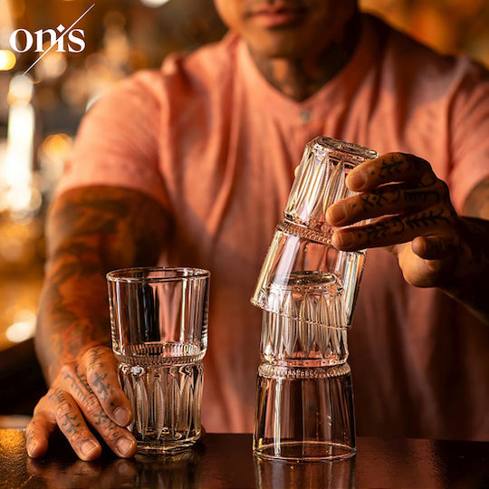 ONIS Summit-everest Σετ Ποτήρια Κοκτέιλ/Ποτού από Γυαλί 355ml 12τμχ