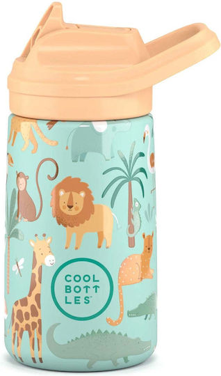 Cool Bottles Детска Бутилка За Вода Неръждаема Стомана Kiddies 350ml