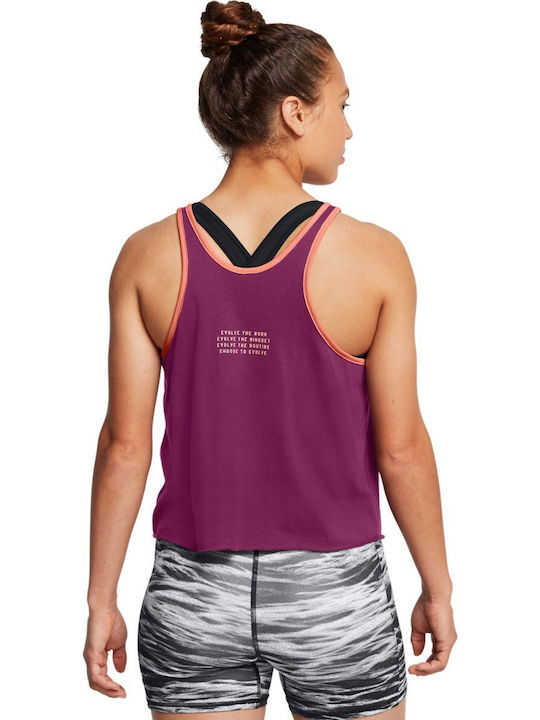 Under Armour Project Rock Blouse Purple