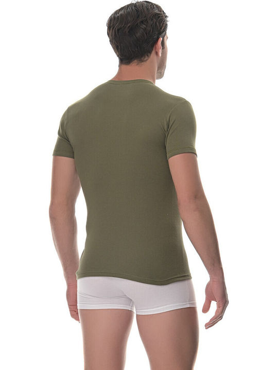 100% Men's Undershirt Khaki