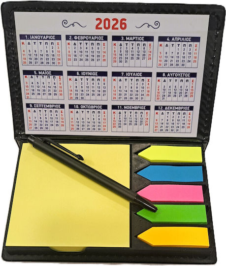 Carnet cu Suport pentru Stilou (Culori diverse)