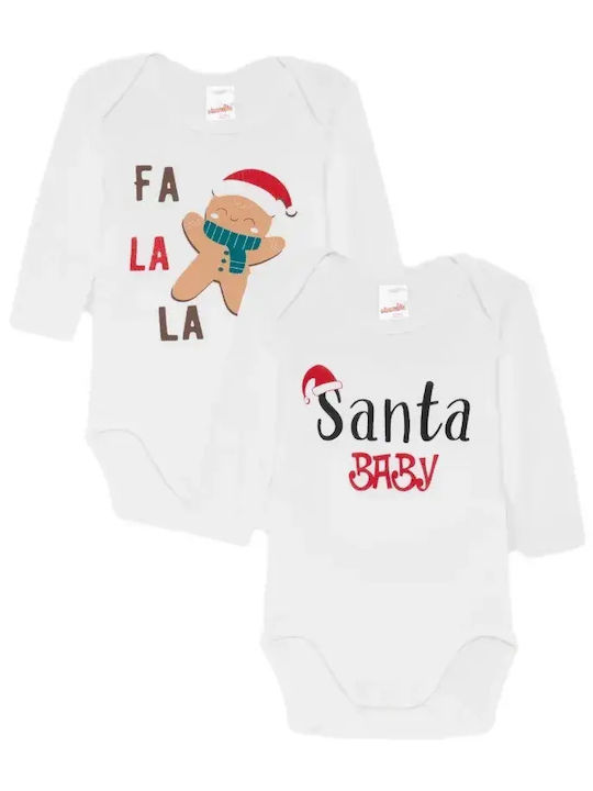 Minerva X Mas Falala Mânecă lungă White 2buc