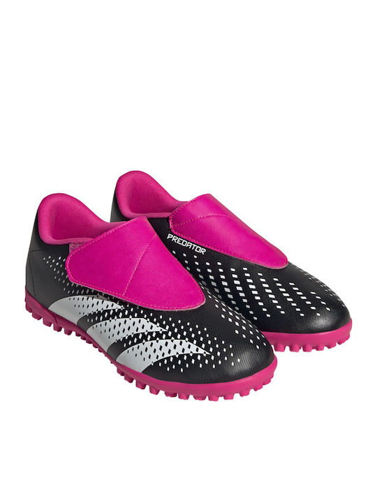 Predator Accuracy.4 TF Kinder Fußballschuhe und Stollenschuhe mit Rasen Core Black / Cloud White / Team Shock Pink 2