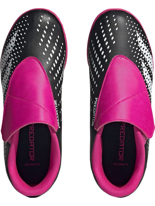 Predator Accuracy.4 TF Kinder Fußballschuhe und Stollenschuhe mit Rasen Core Black / Cloud White / Team Shock Pink 2