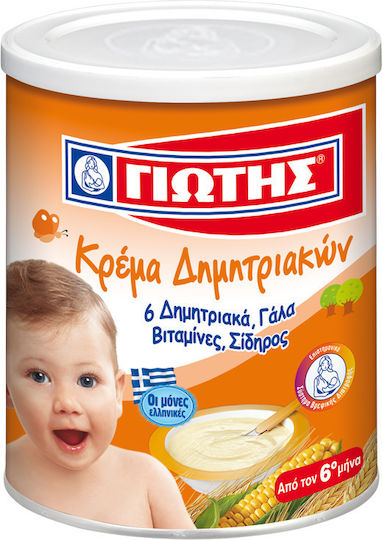 Γιώτης Βρεφική Κρέμα 300gr για 6+ Μηνών