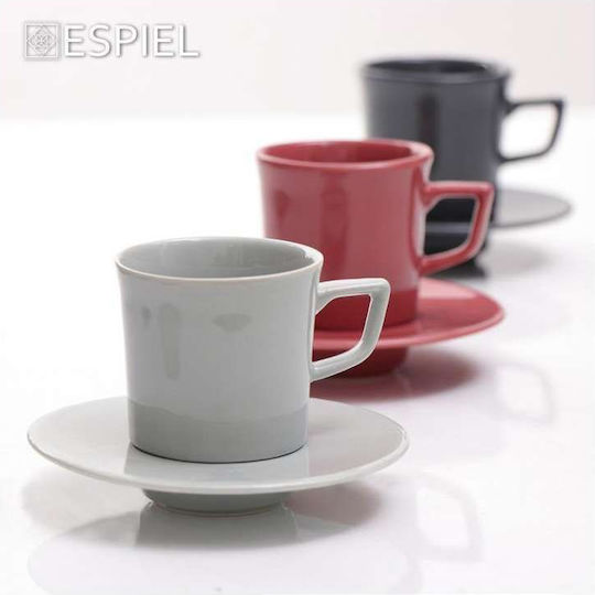 Espiel Essentials Tasse Espresso Keramik Gray 100ml Espiel Essentials Tasse Espresso Keramik Gray 100ml