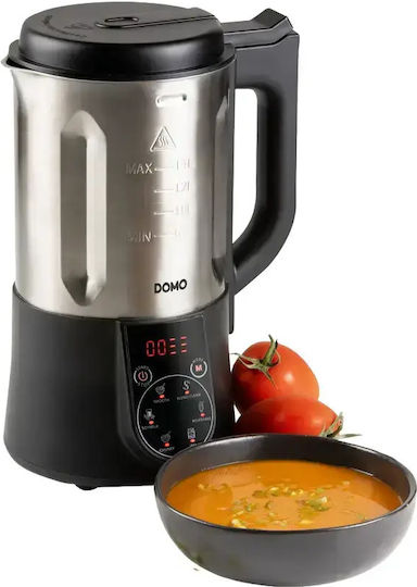 Domo Θερμομάγειρας 1200W με Χωρητικότητα 1.4lt Γκρι