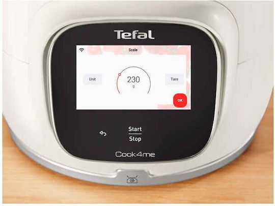 Tefal Cook4me Touch Pro Multi-Function Cooker 6lt 1600W White