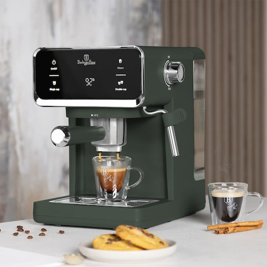 Berlinger Haus Automatic Espresso Machine 950W Pressure 20bar Green BH-9850