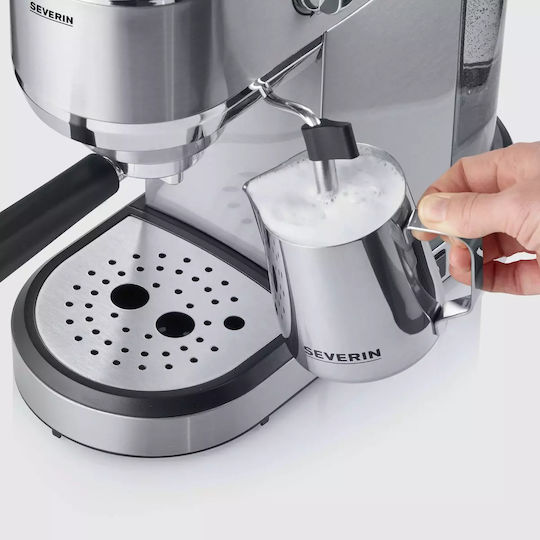 Severin Automatic Espresso Machine 1350W Pressure 20bar Silver KA 5997