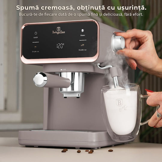 Berlinger Haus Μηχανή Espresso 950W Πίεσης 20bar Καφέ BH-9846