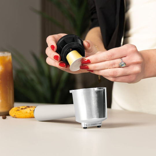 Berlinger Haus Μηχανή Espresso 950W Πίεσης 20bar Γκρι BH-9854