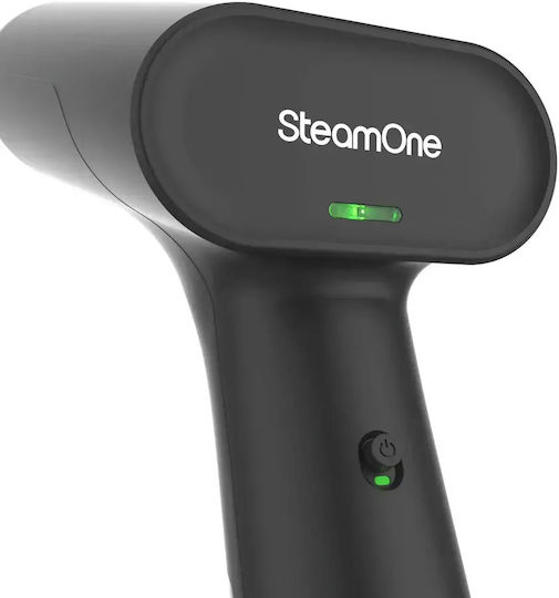 SteamOne Ατμοκαθαριστής Ρούχων Χειρός 2000W με Δοχείο 75ml Μαύρος