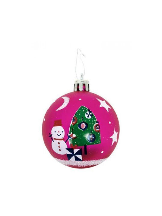 Set 10 Weihnachtsbaumschmuck Fuchsia Kugel Ornament Peppa Pig