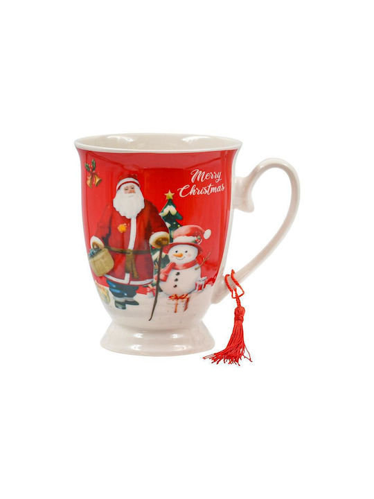Weihnachtsbaumschmuck Fylliana Fl897 Geschenk 4 Stücke Santa Claus Schneemann 9x11cm