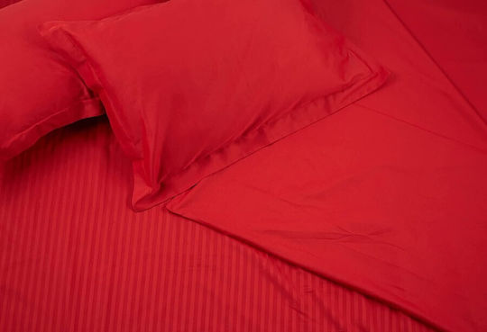Tac Set Double 200x220 Red Stripe
