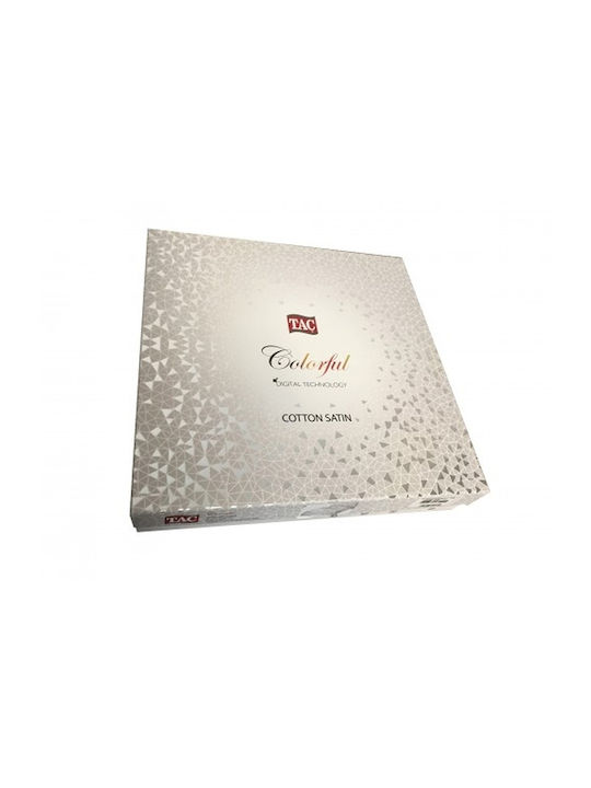Tac Set Husă de Pilotă Dublă cu 4 Fețe de Pernă & 1 Cearsaf 200x220 Jasmine