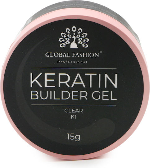 Global Fashion Builder Nail Gel Transparent 15gr