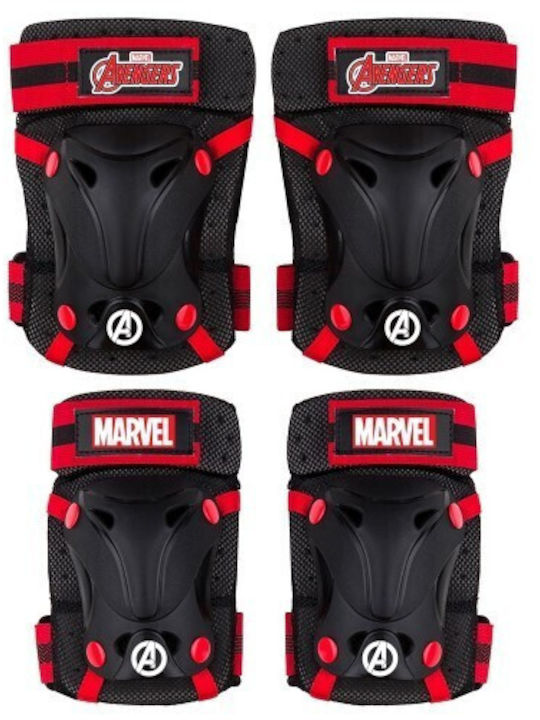 Seven Disney Avengers Παιδικό Σετ Προστατευτικών για Rollers Πολύχρωμο