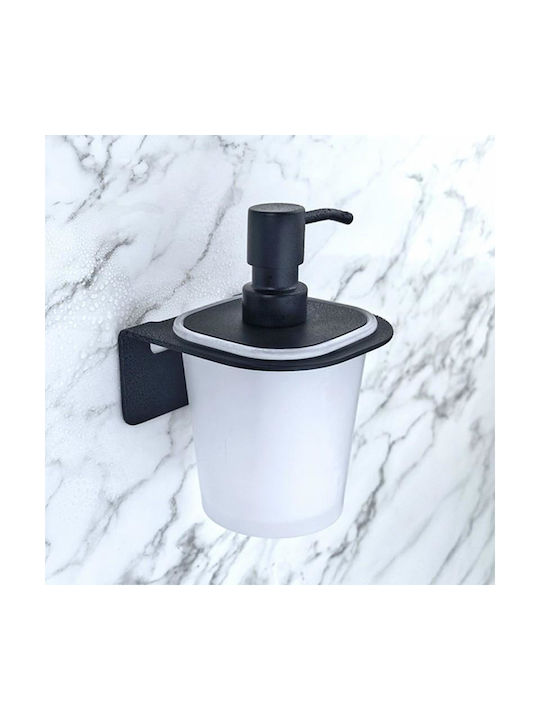 Inter Ceramic Επιτοίχιο Dispenser Κεραμικό Γκρι 300ml