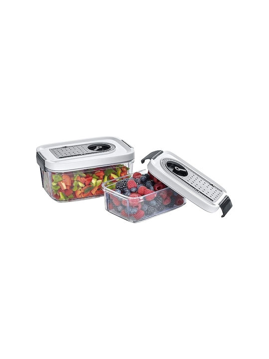 Severin Cutie pentru Mâncare Silicon Transparent 2buc