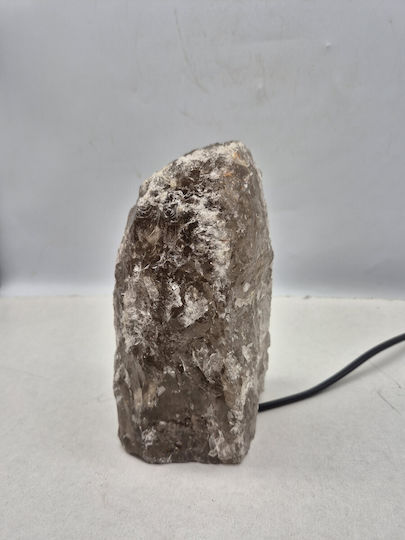 Lampa De Quartz Fumuriu – Piatră Semiprețioasă Naturală