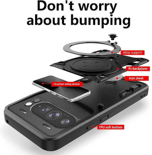 Techsuit Camguard Back Cover Auriu (OnePlus 13)
