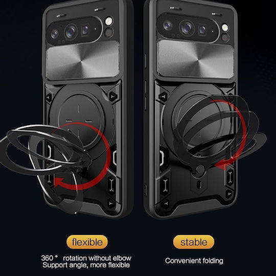 Techsuit Camguard Umschlag Rückseite Gold (Honor Magic7 Pro)