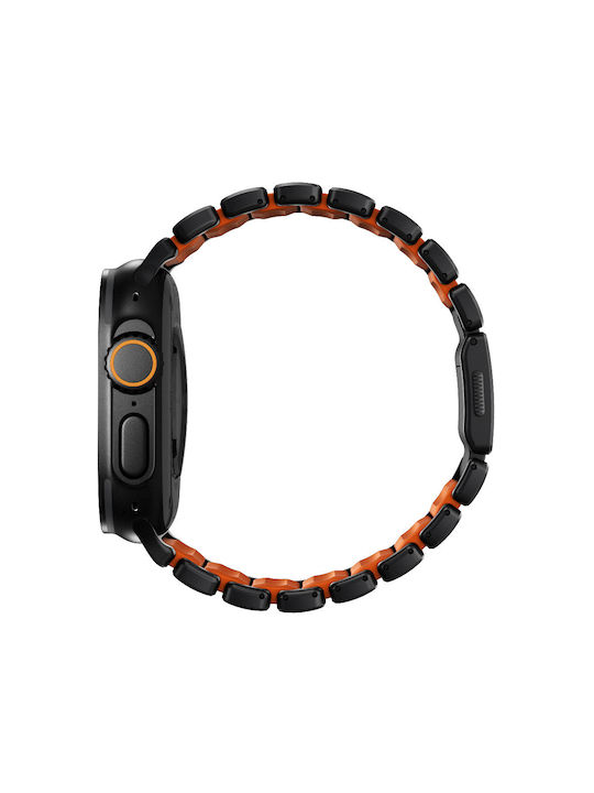 Nomad Λουράκι Ανοξείδωτο Ατσάλι Μαύρο (Apple Watch 44/45/46mm/Ultra 49mm)