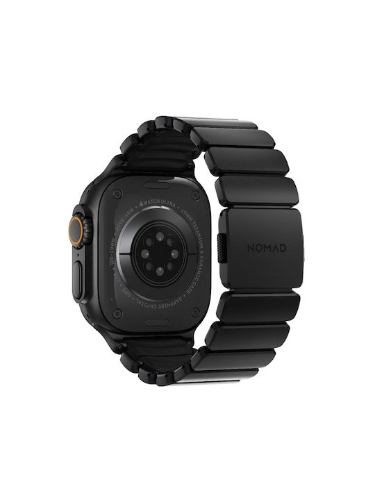 Nomad Λουράκι Ανοξείδωτο Ατσάλι Μαύρο (Apple Watch 44/45/46mm/Ultra 49mm)