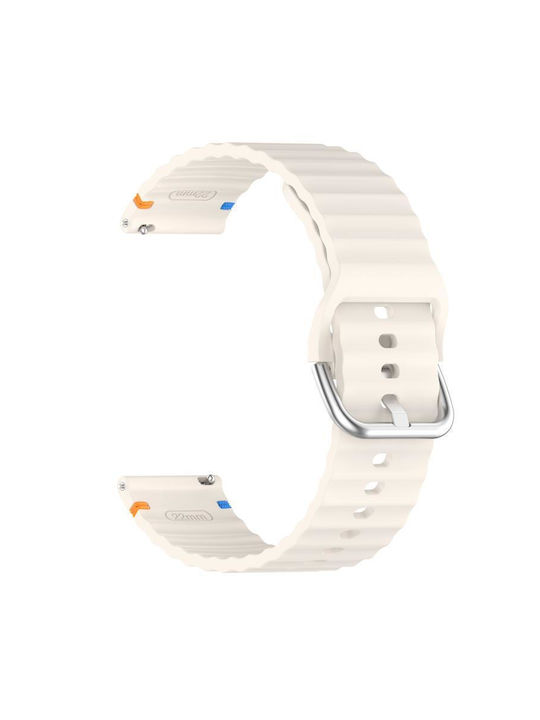 Armband Silikon Beige (Garmin Vivoactive 5)