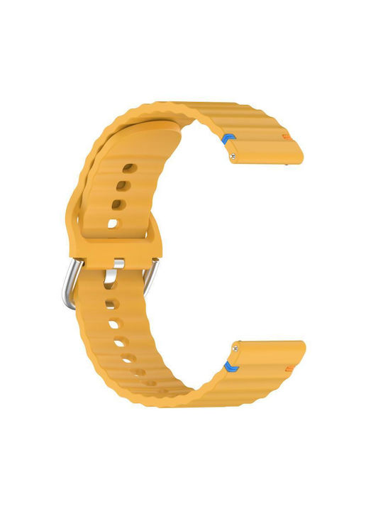 Armband Silikon Gelb (Honor Magic Watch 2)