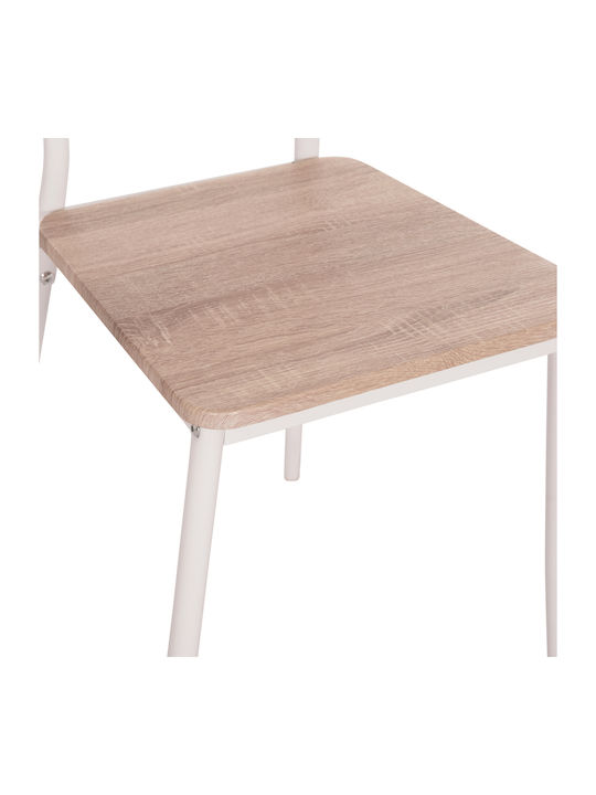 Paget Столички Трапезария Бели 1бр 40x49x87бр