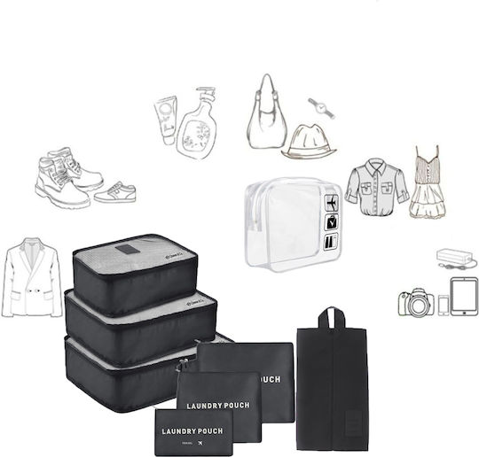 Quasar Organizator auto Neagră 7buc