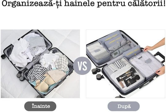 Quasar Gray Organizer Case 7 Pieces
