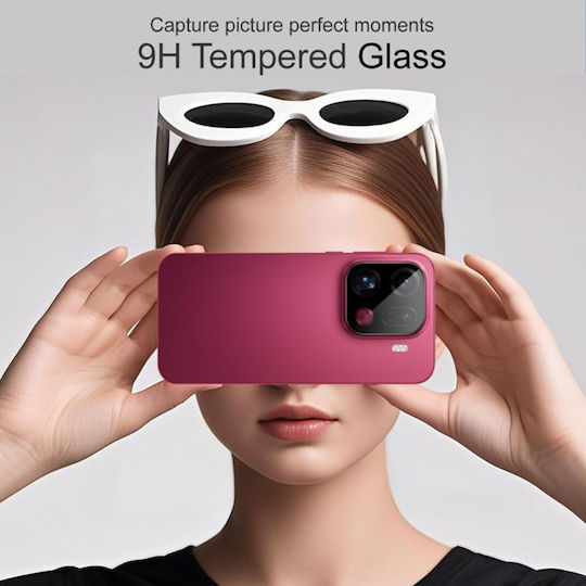 Techsuit Kameraschutz Membrane Black für das Oppo Find X9 Pro