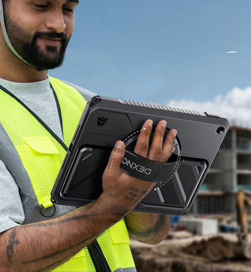Dexnor Back Cover Rotating Durable Blacη (iPad 10.2" 2021/2020/2019 (9th/8th/7th gen.))