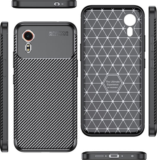 Back Cover Silicon Negru (Galaxy XCover7)