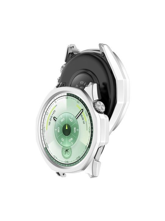 Plastikhülle in Silber Farbe für Huawei Watch GT 6 46mm
