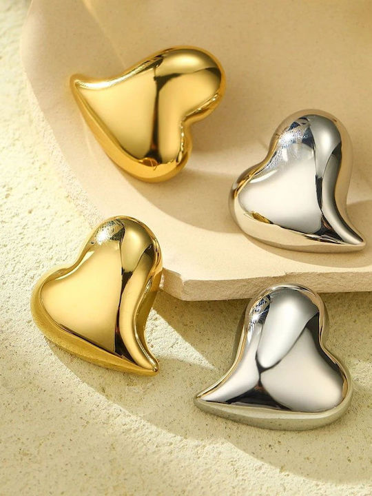 Awear Earrings made of Steel Gold Plated